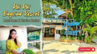 Phi Phi Bayview Resort  Best Sea View Resort in Phi Phi Island  Hotel Room Rent amp Service Review [upl. by Husha]