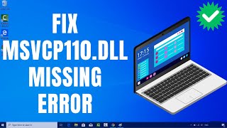 How to Fix msvcp110dll Missing Error in Windows [upl. by Hilly]