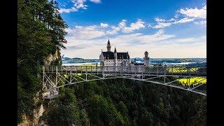 So schön ist es an der Marienbrücke bei Schloss Neuschwanstein in Schwangau [upl. by Nauqe]