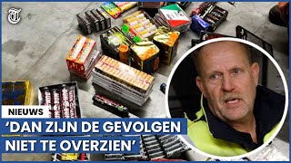 Zwaar vuurwerk gevonden in postpakket Levensgevaarlijk [upl. by Fakieh]