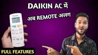 Daikin ac remote control Hindi  How to use daikin ac remote control function [upl. by Aubyn]