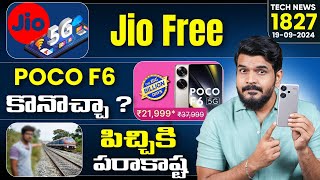 Tech News 1827  Poco F6 amp X6 Pro Deals Revealed Redmi Note 14 Xiaomi Tri Foldable Free JIO Etc [upl. by Girhiny412]