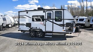 Make Lots of Memories in the New 2024 Winnebago Micro Minnie 2108DS [upl. by Ahsitra]