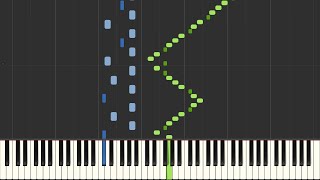 M Clementi  Sonatina in D Major Op 36 No 6 Piano tutorial [upl. by Selrac]