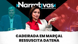 Cadeirada em Marçal ressuscita Datena  Narrativas228 com Madeleine Lacsko [upl. by Tippets683]