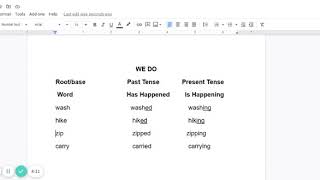 Grade 5 Unit 2 Wk 2 Lesson 4 Inflectional Endings [upl. by Palmore845]