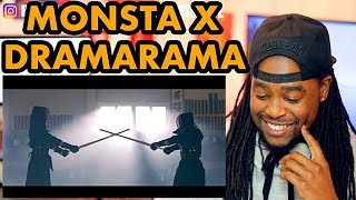 MONSTA X  DRAMARAMA MV  WHATS THE STORY LINE  REACTION [upl. by Eniaral]