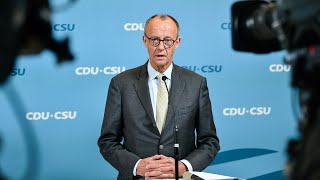 5 November 2024  LiveStatement mit Friedrich Merz amp Alexander Dobrindt [upl. by Aldarcy]