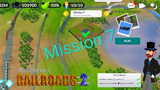 Deckelevens Railroad 2 mission 7 end of dinosaurs coal as cucumber [upl. by Sseb97]