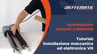 Tutorial Installazione Meccanica ed Elettronica del Kit VH per Automazione Cancelli a Battente [upl. by Marnie]