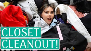 Closet Cleanout Routine 2024 [upl. by Eusebio]