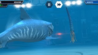 MEGALODON 🆚️ BACULITES  JURASSIC WORLD [upl. by Elisha]