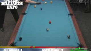 Mike Davis v Al Lapena Part 1 Super Billiards Expo [upl. by Eittak465]