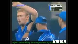 ANDREW FLINTOFF 338 VS INDIA  MUMBAI IN 2002 [upl. by Asaret]