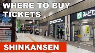 The Best Way to Purchase Shinkansen Tickets  Complete Guide to Bullet Train Tickets [upl. by Adnwahsat]