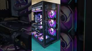 LIAN LI O11 DYNAMIC EVO BUILD  i712700K  RTX 3080 Ti  LIAN LI GALAHAD AIO 360  UNIFAN SLINF120 [upl. by Mcclain]