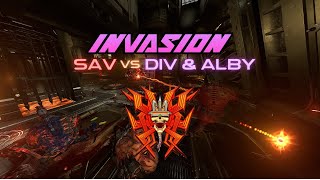 DOOM Eternal  Invasion Sav vs Div amp Alby Nightmare [upl. by Anjela]