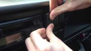 VW golf mk2 how to change fog light switch in 45 seconds [upl. by Asillam459]