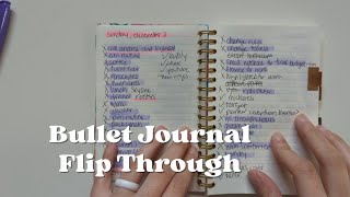 bullet journal flip through  minimal planner  minimalist planner Nicole Makes Plans [upl. by Chanda]