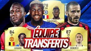 FIFA 17  LA TEAM DU MERCATO  LES PLUS GROS TRANSFERTS [upl. by Jae]