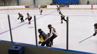 U14A Dorchester vs Sault Ste Marie  Waterloo Winterfest Ringette Tournament 2024 [upl. by Fraya]