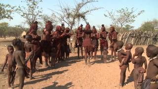 Kmen Himba  Namibie Afrika Hotelbusy Pangeo tours [upl. by Assillam162]