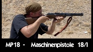 MP18  Maschinenpistole 18I [upl. by Rengaw]