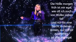 Helene Fischer Die Hölle Morgen Früh Lyrics [upl. by Nosak985]