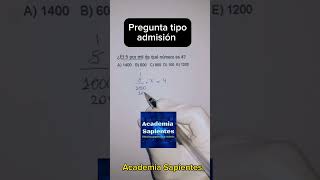 Así se resuelve un Ejercicio de TANTO POR MIL UNCP CepreUncp matematica matematicas [upl. by Arym]