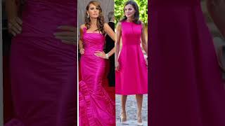 Melania trump 🆚 Queen Letizia Similar outfits trending viralshort fashion [upl. by Denice202]