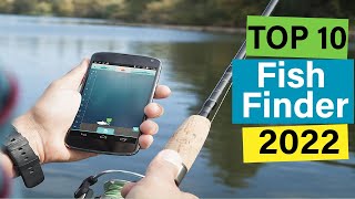 Top 10 Best Fish Finders in 2022 Wireless Smart Fish Finder [upl. by Ymmak820]