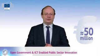 eGovernment in H2020 Digital open and collaborative government [upl. by Itsur608]