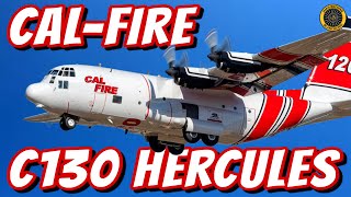 CalFires First C130H Airtanker Flies [upl. by Masterson7]