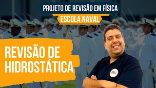 Escola Naval  Revisão de Hidrostática Reprise [upl. by Odnumyer]