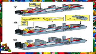 LEGO instructions  Trains  10001  Metroliner [upl. by Cul]