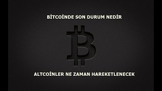 BİTCOİNDE SON DURUM NEDİR CANLI TEKNİK ANALİZ BİTCOİN [upl. by Matrona]