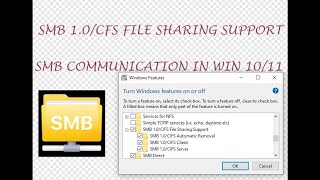 How to Enable SMB Option in Windows 1011 [upl. by Lyrret10]