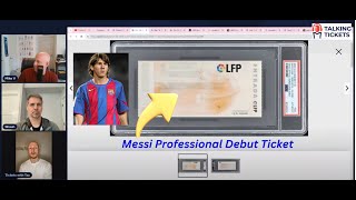 Interview with Tickets with Tay  Messi Pro Debut Ticket  Collecting Soccer Tickets [upl. by Lauraine]