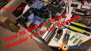 Render Farm Setup Tutorial for Blender  Part 2 of 2  Configure Windows and Blender for Rendering [upl. by Lahpos]