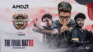 DDay AMD presents UE The Multiverse Series 2024 BGMI  Grand Finals  Ft IQOOSouL Godlike etc [upl. by Bealle]