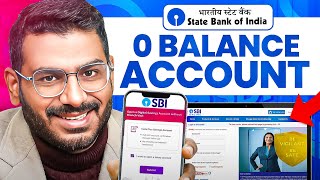 SBI Zero Balance Account Opening Online  SBI Account Opening Online [upl. by Els]