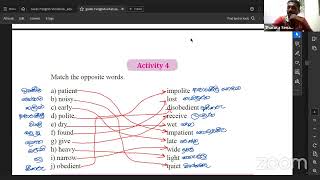 New Grade 7 English Class  05012024 Friday [upl. by Niriam873]