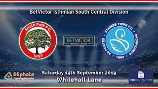 HIGHLIGHTS  South Park FC v Staines Town FC  14092019 [upl. by Nnylcaj]