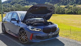 2021 BMW 128ti walkaround and exhaust [upl. by Shir640]