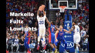 Markelle Fultz Worst Moments Broken Jumpshot Missed Free Throws [upl. by Remus]