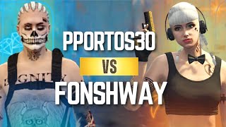 Pportos30 vs Fonshway │ GTA 5 Online Affrontement PvP [upl. by Assiar]