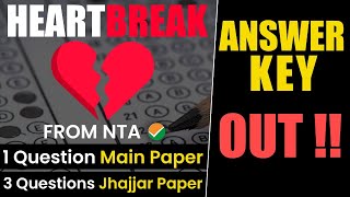 NTA ANSWER KEY for NEET 2024  Very Important Points Explained [upl. by Maharg]