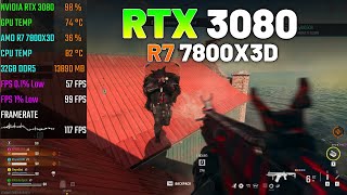 RTX 3080  RYZEN 7 7800X3D  Call of Duty Warzone 3  1440p [upl. by Derraj915]