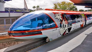 Disneyland Monorail 2024  Disneyland Ride 4K60 POV [upl. by Ralat]