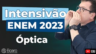 Intensivão Enem 2023  Aula 8  Óptica  Professor Boaro [upl. by Ogata105]